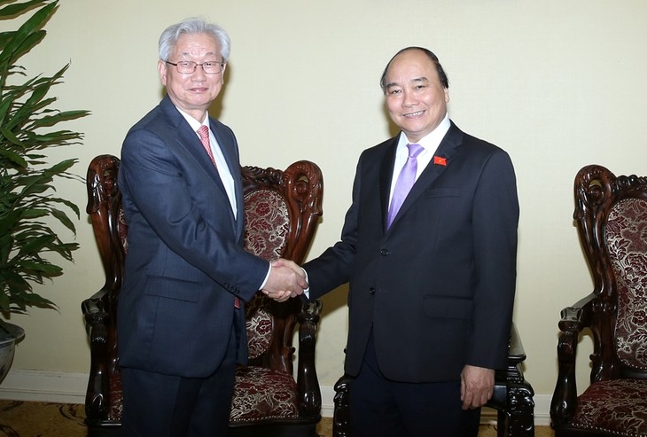 Phó Thủ tướng Nguyễn Xuân Phúc tiếp Đại sứ Hàn Quốc tại Việt Nam - ảnh 1
